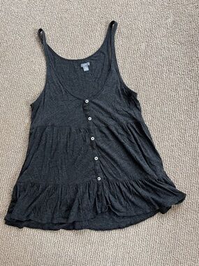 Aerie Button-Front Tank Top
